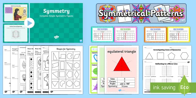 pattern symmetry worksheet ks1