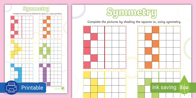 pattern symmetry worksheet ks1