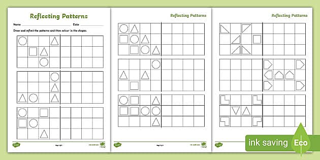 pattern symmetry worksheet ks2
