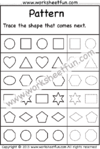 Pattern Worksheets / FREE Printable Worksheets - Worksheetfun