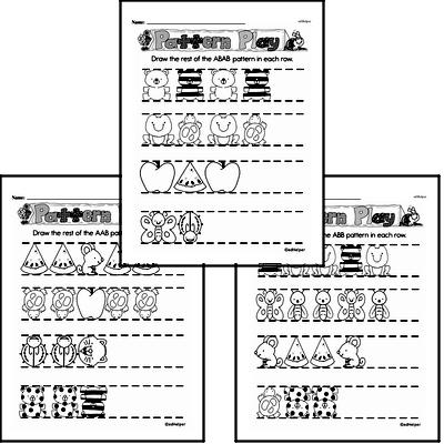Pattern Worksheets - Free Printable Math PDFs | edHelper.com