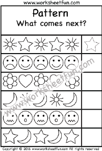 Pattern Worksheets / FREE Printable Worksheets - Worksheetfun