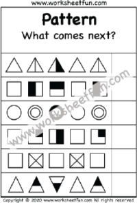 Pattern Worksheets / FREE Printable Worksheets - Worksheetfun