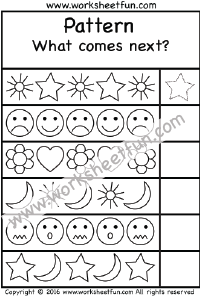 Pattern Worksheets / FREE Printable Worksheets - Worksheetfun