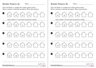 Pattern Worksheets