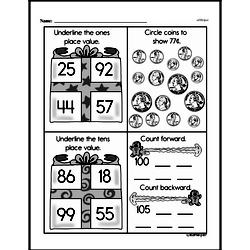 Second Grade Patterns Worksheets - Number Patterns | edHelper.com