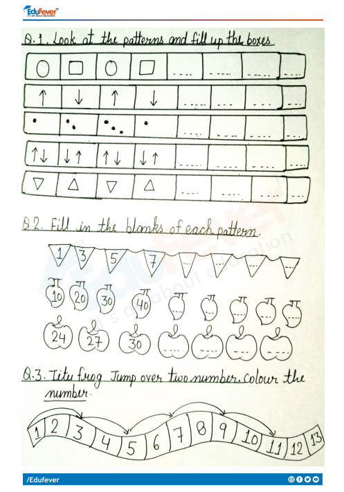 CBSE Class 2 Math Patterns Worksheet with Solutions - Worksheets Library