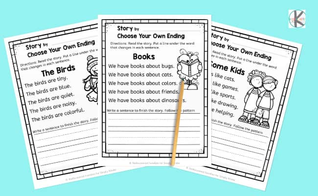 ✏️ Pattern Writing for Kindergarten: A Easy Literacy Activity To ...