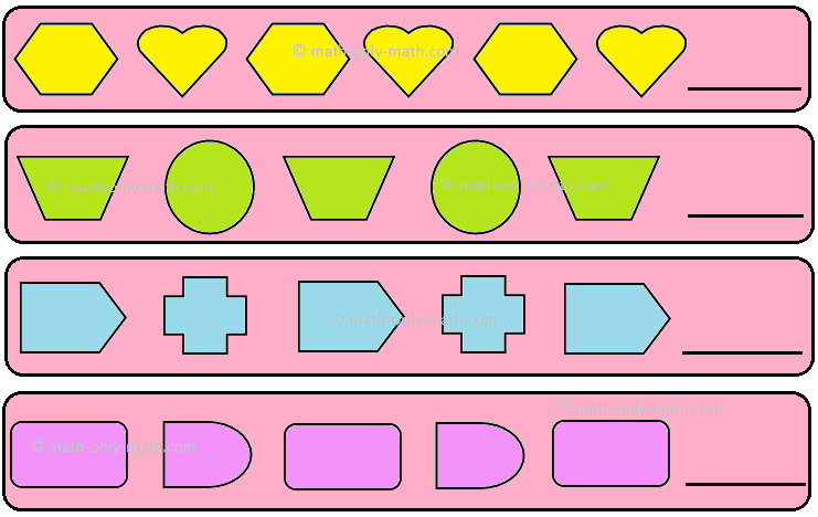1st Grade Patterns | Create your Pattern | Understanding Patterns ...