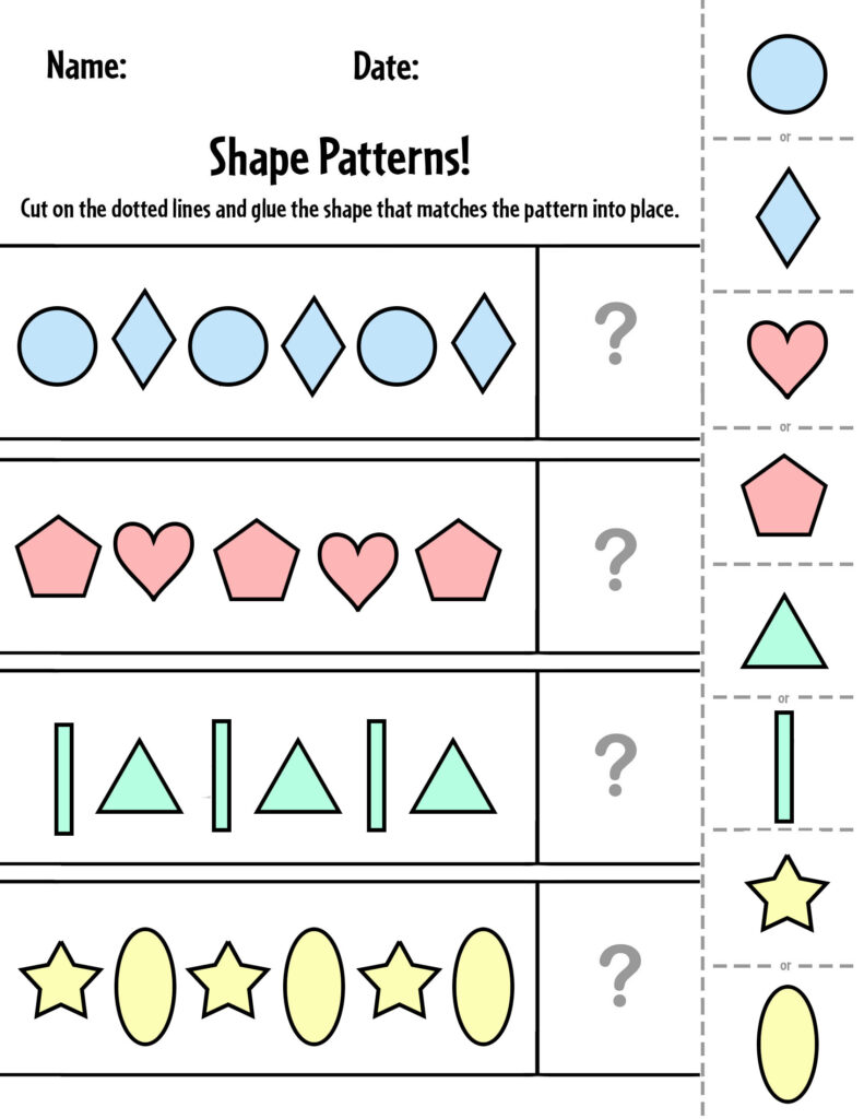 Explore Engaging Patterns Worksheets for Fun Learning Activities