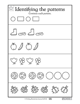 Free Printable Number Patterns Worksheet for Second Grade - Worksheets ...