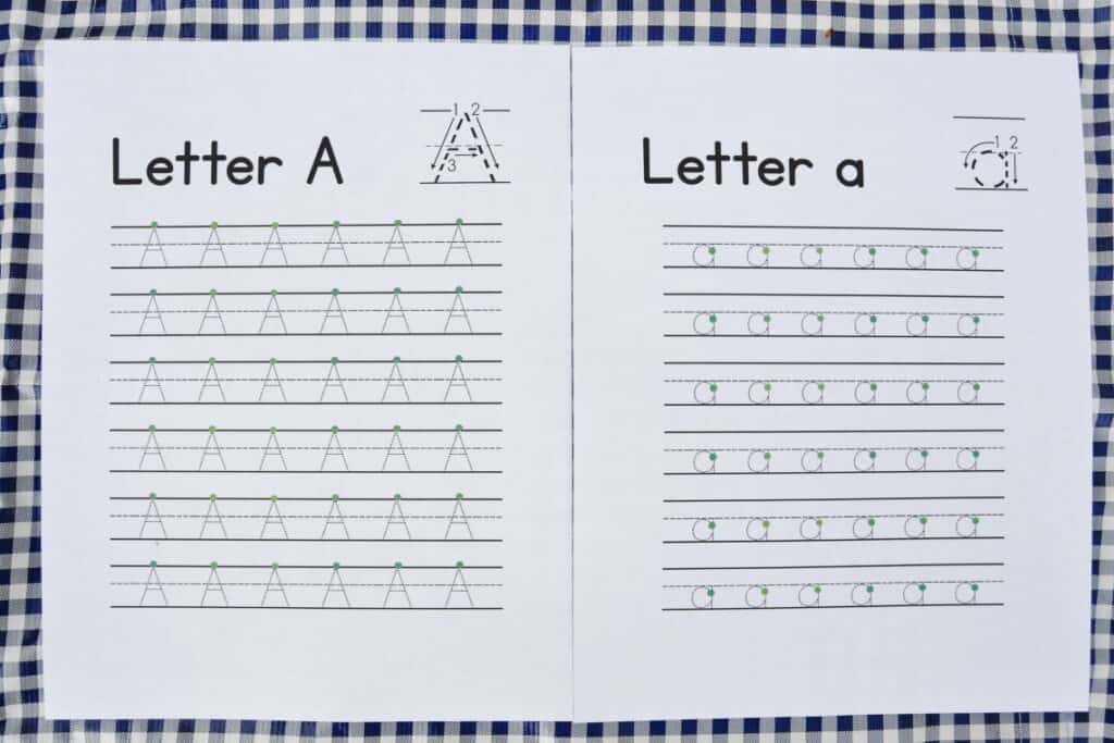 pdf alphabet tracing worksheet