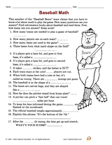 Physical Education and Fitness Worksheets