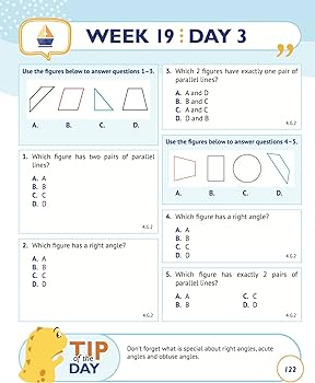 4th Grade Common Core Math: Daily Practice Workbook - Part I ...