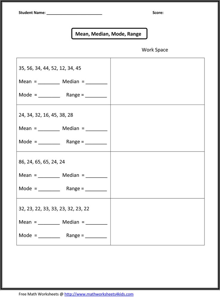 Sixth Grade Math Worksheets | Math worksheets, Education math ...