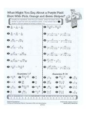 pearson education worksheet answers math