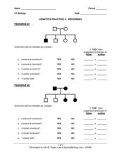 Pedigree Lesson Plans &  Worksheets Reviewed by Teachers