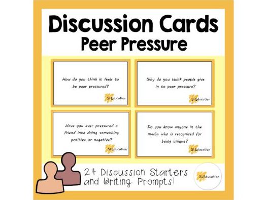 Discussion Cards | Peer Pressure  