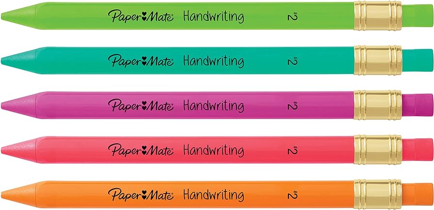 Amazon.com : Paper Mate Handwriting Triangular Mechanical Pencil ...