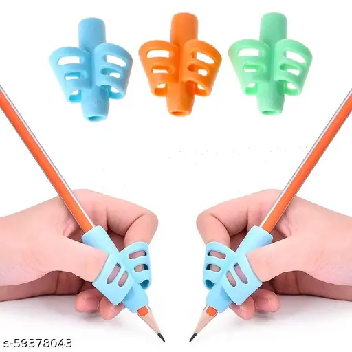 SYGA Two-Finger Silicone Pencil Grips for Kids Handwriting Pencil ...