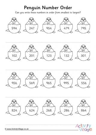 Penguin Worksheet