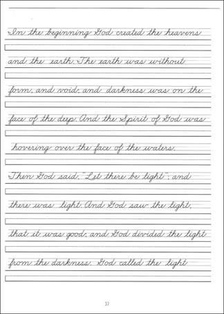 penmanship worksheet for adults