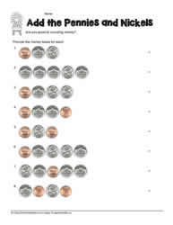 US Coins Worksheets