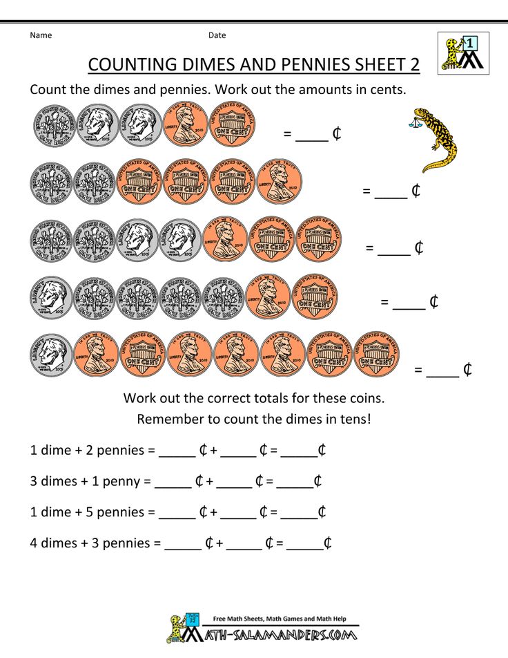 counting-money-worksheets-dimes-and-pennies-2.gif 1,000×1,294 ...