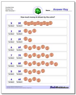 Money: Counting Coins