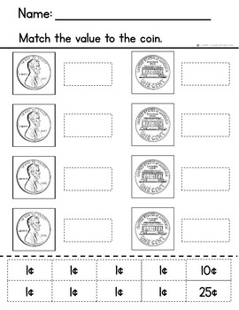 Penny Worksheets - Shop | Teach Love Autism
