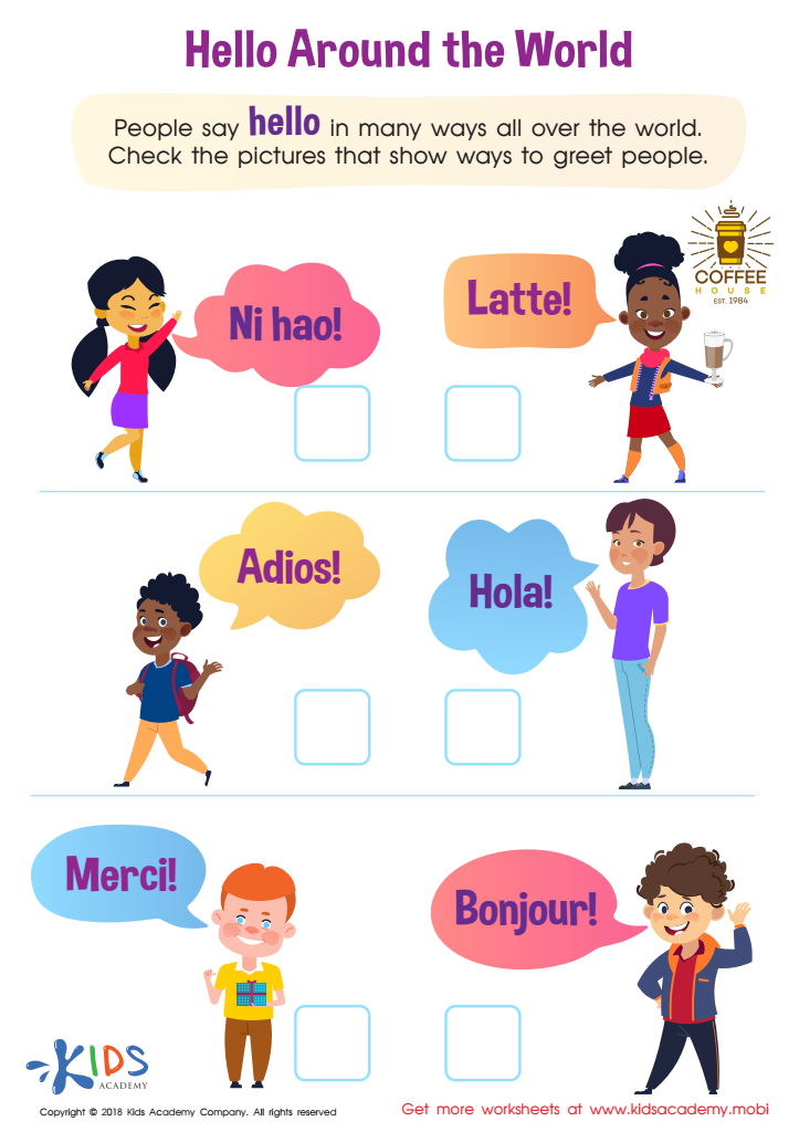 people around the world worksheet