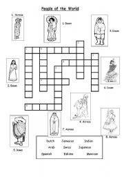 people around the world worksheet