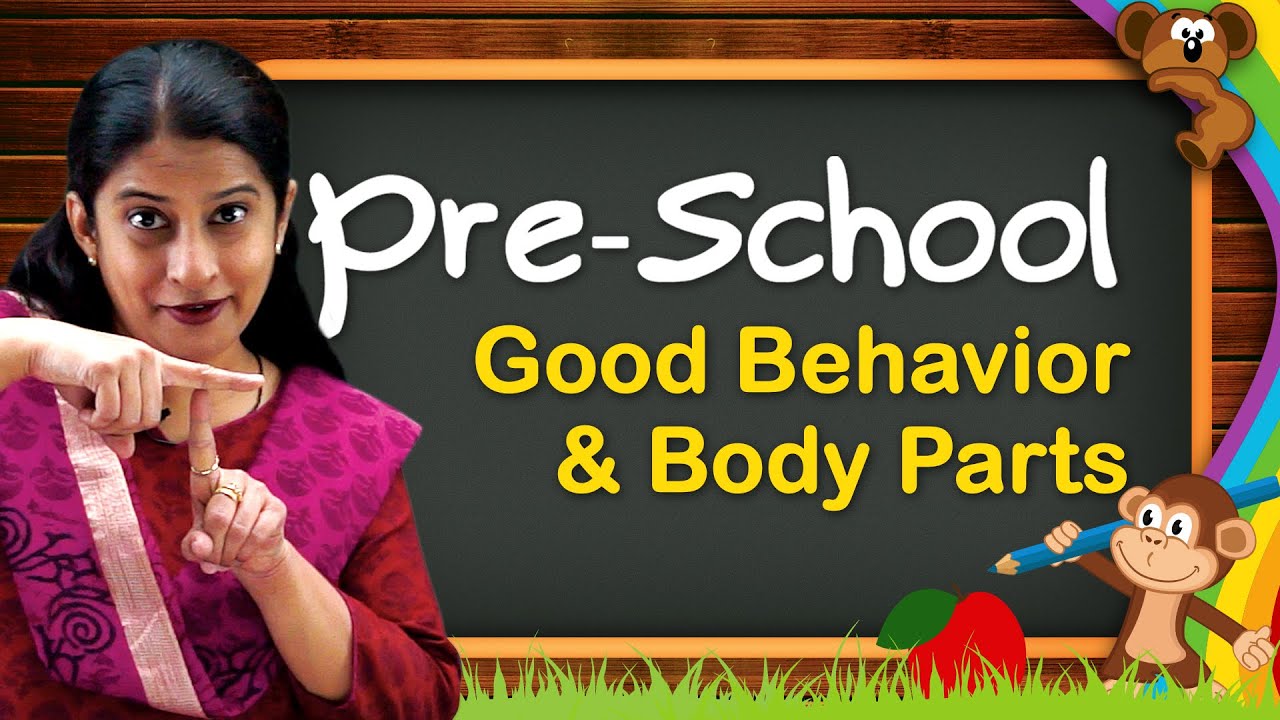 Pre School Learning For Kids | Colors, Shapes, Body Parts, Time, Good  Behavior | Pre School Videos