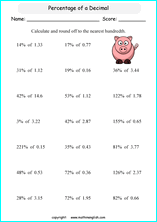 Math Percentage and Percent, discount and interest worksheets for ...