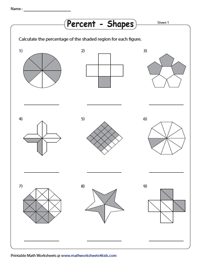percentages worksheet grade 4