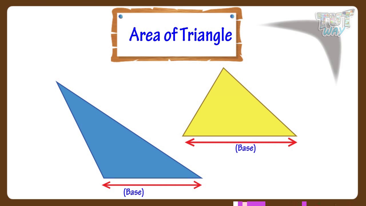 Area & Perimeter Of Triangle Grade 4 & 5 Tutway Worksheets Library