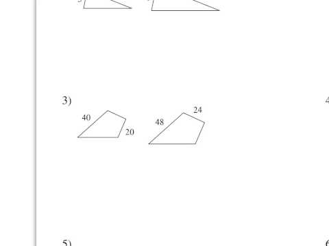 perimeter area and scale factor worksheet answers