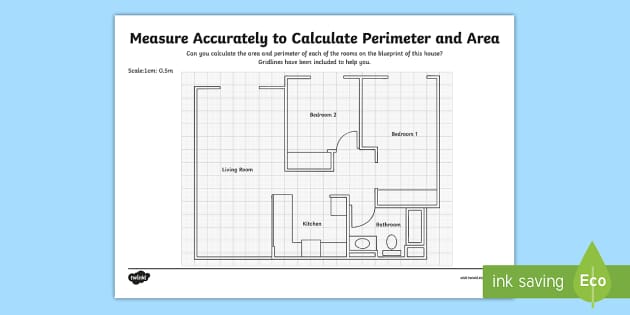 perimeter of a house worksheet