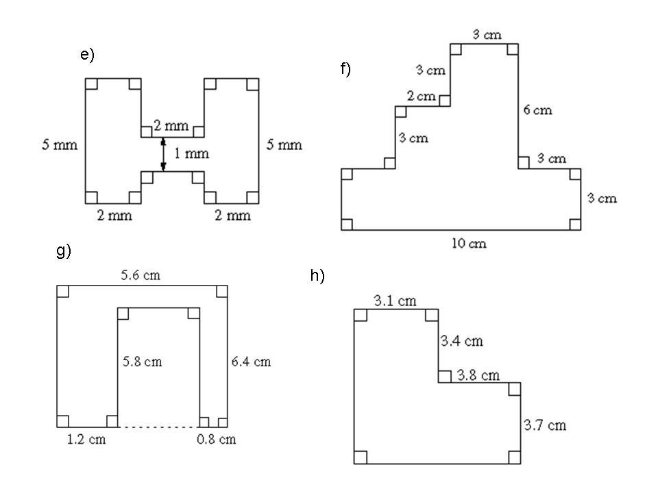 perimeter of composite figures worksheet