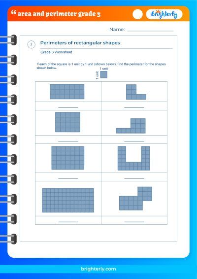 FREE Area And Perimeter Worksheets Grade 3 [PDFs] Brighterly