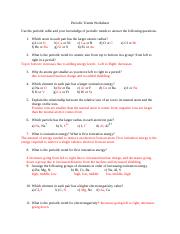Periodic Trends Worksheet 1 answers.doc - Periodic Trends ...