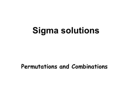 Acc Math 1 EQ: What is the difference between a permutation and ...