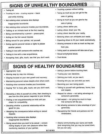 Putting you first: 5 ways to Create Healthy Boundaries | Therapy ...
