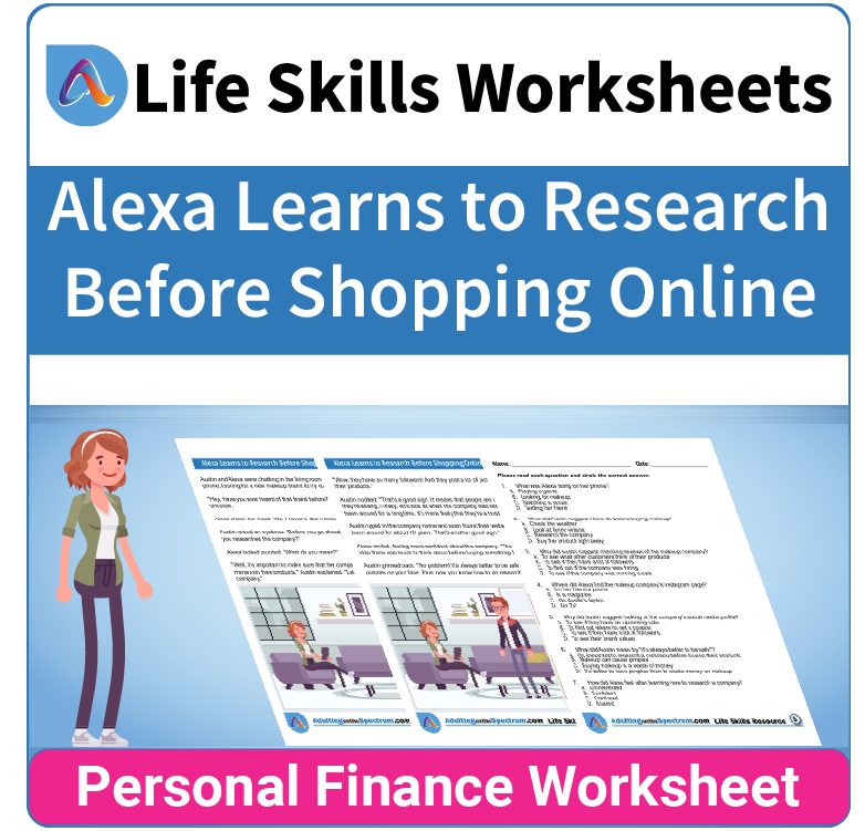 Worksheets - Financial Literacy Program