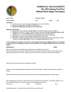 personal fitness merit badge workbook answers