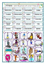 personal fitness worksheet