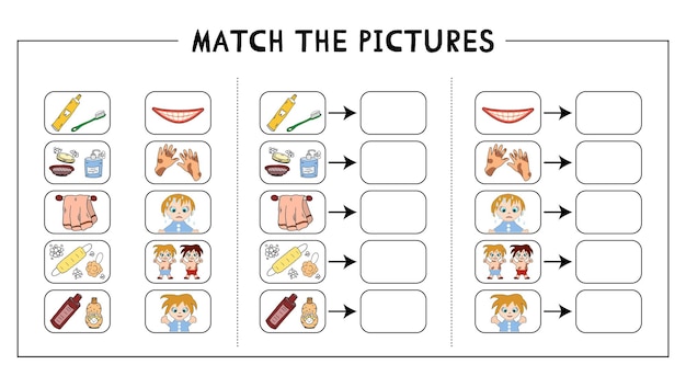 personal hygiene worksheet for kids