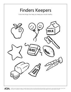 Personal Hygiene Lesson Plans &  Worksheets :: 49 - 72