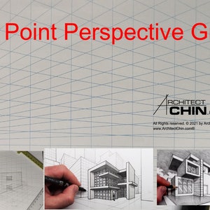 perspective drawing grids printable