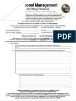 pet merit badge worksheet